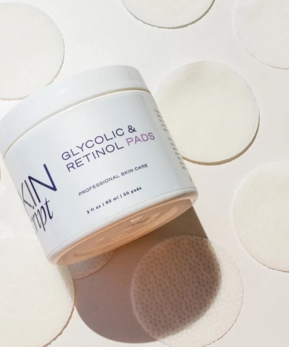 Skin Script Glycolic & Retinol Pads