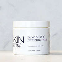 Skin Script Glycolic & Retinol Pads